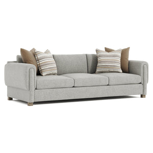 Bernhardt Bernhardt Tori Sofa — Sculptural Deep-Seat Fabric Sofa With Plush Cushions, Custom Made-To-Order Options P7667A