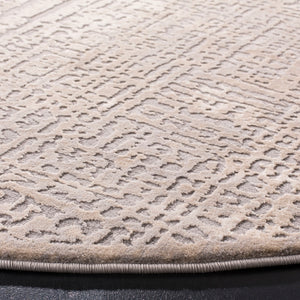 Safavieh Meadow 317 Power Loomed  Rug X23 Ivory / Grey MDW317A-5SQ