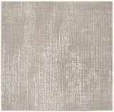 Safavieh Meadow 317 Power Loomed  Rug X23 Ivory / Grey MDW317A-5SQ