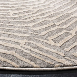 Safavieh Meadow 343 Power Loomed  Rug Taupe MDW343E-5SQ