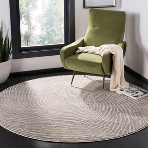 Safavieh Meadow 343 Power Loomed  Rug Taupe MDW343E-5SQ