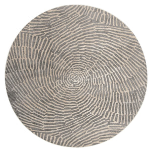 Safavieh Meadow 343 Power Loomed  Rug Taupe MDW343E-5SQ