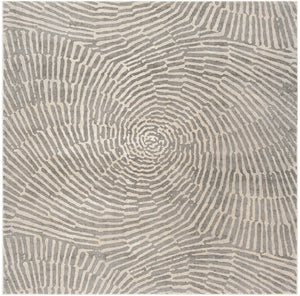 Safavieh Meadow 343 Power Loomed  Rug Taupe MDW343E-5SQ