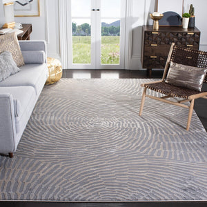 Safavieh Meadow 343 Power Loomed  Rug Taupe MDW343E-5SQ