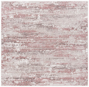 Safavieh Meadow 585 Power Loomed Modern Rug Beige / Pink 10' x 10' Square