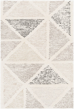 Surya Melody 2' X 3' Handmade Scandinavian Modern Rug – Soft Wool, Stylish Design, Easy Maintenance Gray Wool Mdy2004-23