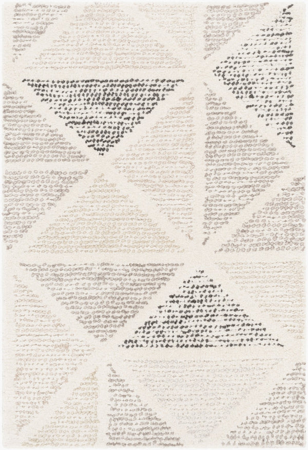 Surya Melody 2' X 3' Handmade Scandinavian Modern Rug – Soft Wool, Stylish Design, Easy Maintenance Gray Wool Mdy2004-23