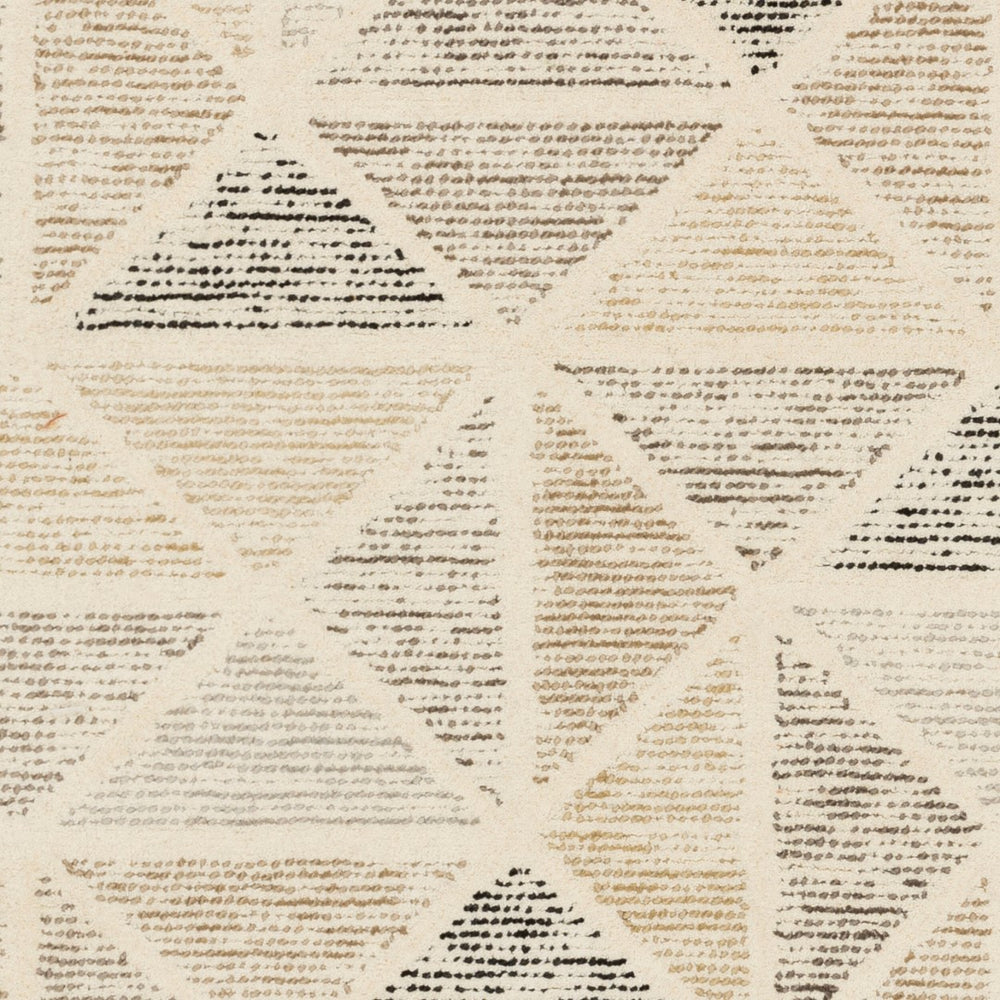 Surya Melody 2' X 3' Handmade Scandinavian Modern Rug – Soft Wool, Stylish Design, Easy Maintenance Gray Wool Mdy2004-23