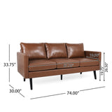 Christopher Knight Home® - Noble House - - 3 Seater Sofa