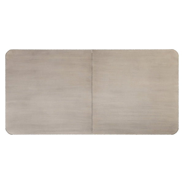 Bernhardt Bernhardt Lucerne Wire-brushed Oak Extendable Dining Table with Reeded Detail 393222