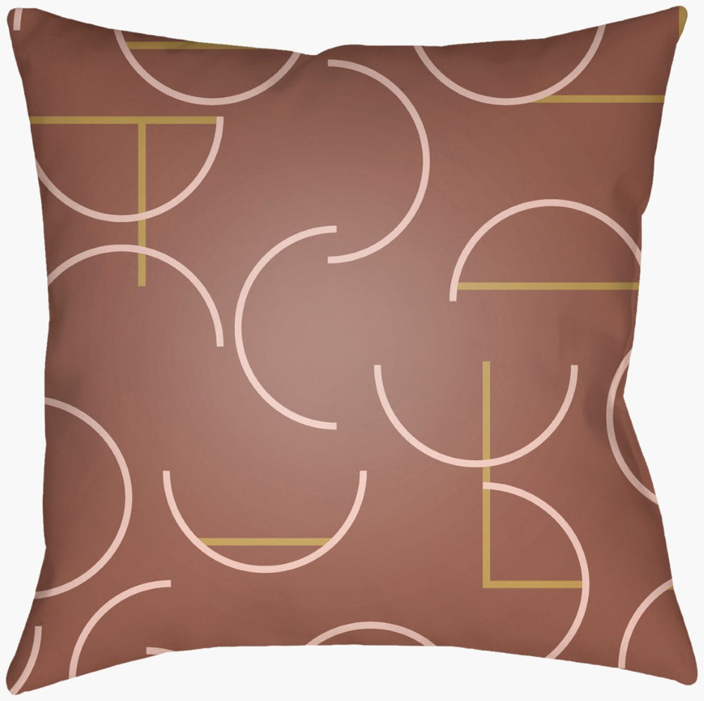 Livabliss Modern Circles Woven Geometric Accent Pillow for Sofas Chairs and Contemporary Spaces MEC002-1616