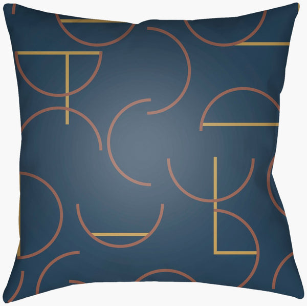 Livabliss Modern Geometric Woven Accent Pillow Polyfill Insert Textured Contemporary Square MEC003-1616