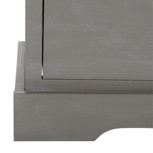 Safavieh Filbert 4 Drawer Media Stand White Washed Grey MED5705D