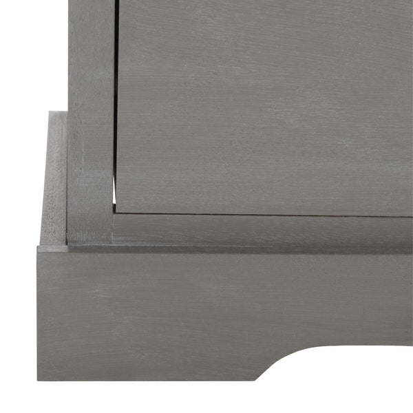 Safavieh Filbert 4 Drawer Media Stand White Washed Grey MED5705D