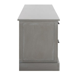 Safavieh Filbert 4 Drawer Media Stand White Washed Grey MED5705D
