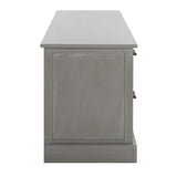 Safavieh Filbert 4 Drawer Media Stand White Washed Grey MED5705D