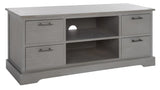 Safavieh Filbert 4 Drawer Media Stand White Washed Grey MED5705D