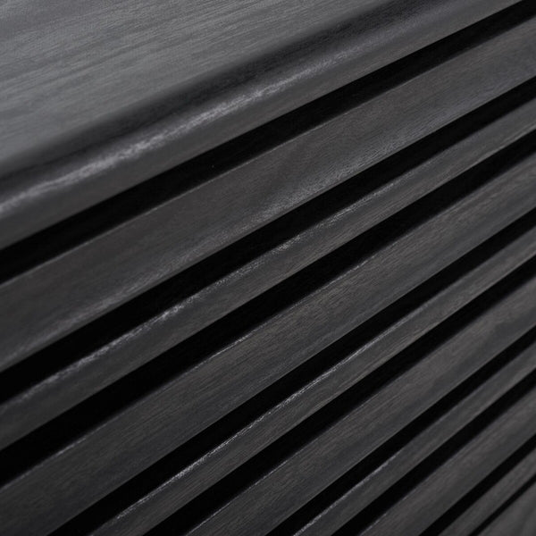 Safavieh Alatar 3 Drawer 1 Shelf Media Stand XII23 Black Wood MED9613B