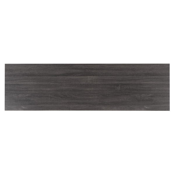 Safavieh Helena 4 Door 4 Shelf Media Stand XII23 Distressed Black Iron / Wood MED9621E-2BX