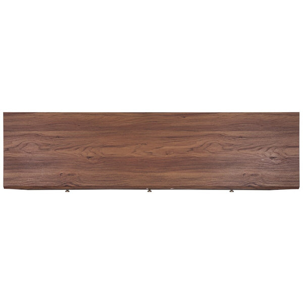 Safavieh Aphra 2 Door 3 Drawer Media Stand X23 Walnut  MED9625A-2BX