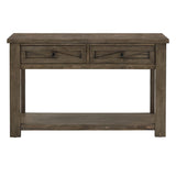 Homelegance By Top-Line Niccolo 48" Console Table Grey Wood