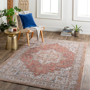 Livabliss Merit Traditional Medallion Polyester Area Rug for Large Living and Dining Rooms MEI2304-9212