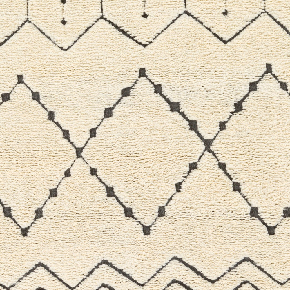 Surya Meknes 2' X 3' Handmade Wool Rug - Luxurious, Durable, And Timeless Design For Any Home Decor Cream Nz Wool Mek1002-23