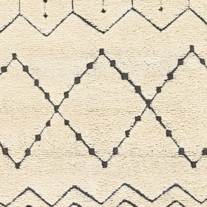 Surya Meknes 2' X 3' Handmade Wool Rug - Luxurious, Durable, And Timeless Design For Any Home Decor Cream Nz Wool Mek1002-23