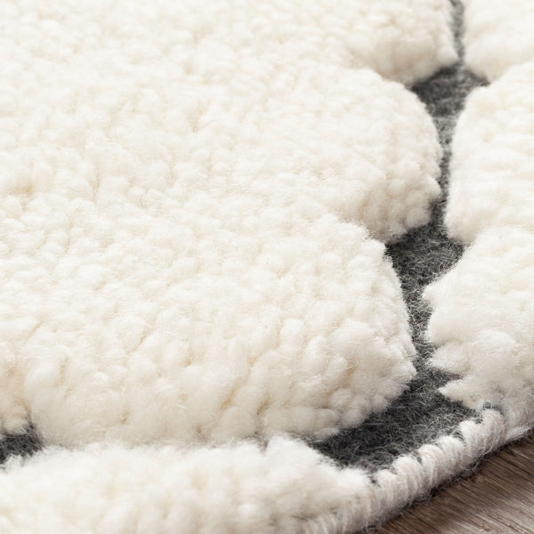 Surya Meknes 2' X 3' Handmade Wool Rug - Luxurious, Durable, And Timeless Design For Any Home Decor Cream Nz Wool Mek1002-23