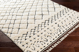 Surya Meknes 2' X 3' Handmade Wool Rug - Luxurious, Durable, And Timeless Design For Any Home Decor Cream Nz Wool Mek1003-69