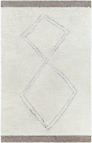 Surya Meknes 2' X 3' Handmade Wool Rug - Luxurious, Durable, And Timeless Design For Any Home Decor Oatmeal Nz Wool Mek1006-23