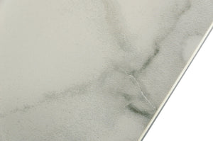 VIG Furniture Modrest Melanie - Modern White Ceramic & Brushed Brown Dining Table VGVCT1886-WHT-DT