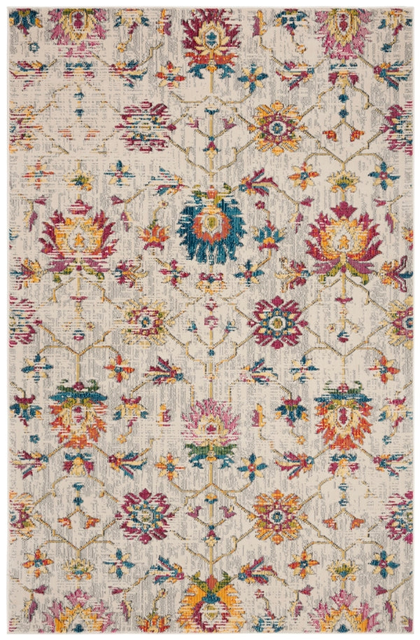 Safavieh Merlot 107 POWER LOOMED  Rug Cream / Multi MER107A-8