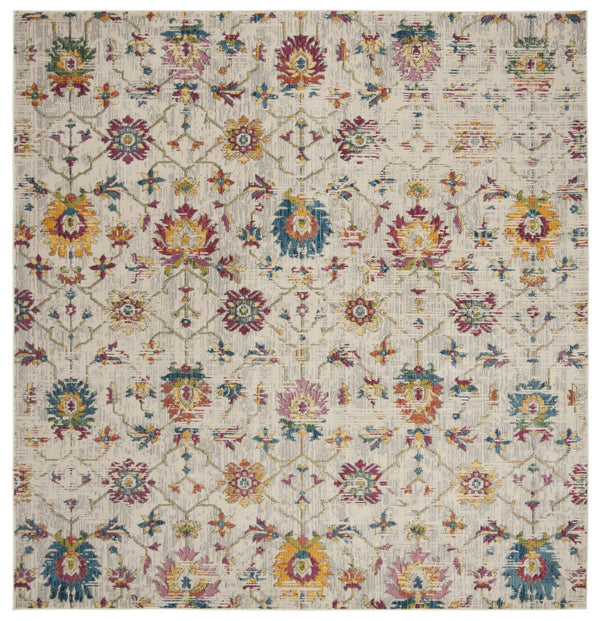 Safavieh Merlot 107 POWER LOOMED  Rug Cream / Multi MER107A-8