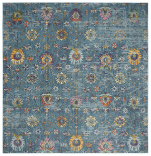 Safavieh Merlot 107 POWER LOOMED  Rug Blue / Multi MER107M-9