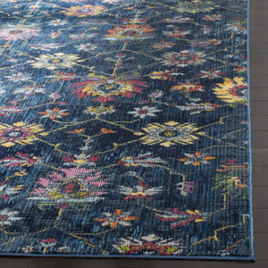 Safavieh Merlot 107 POWER LOOMED  Rug Navy / Multi MER107N-8