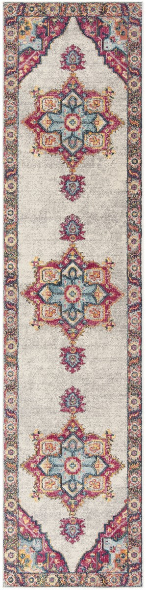 Safavieh Merlot 108 POWER LOOMED Rug Cream / Multi 2' x 6'