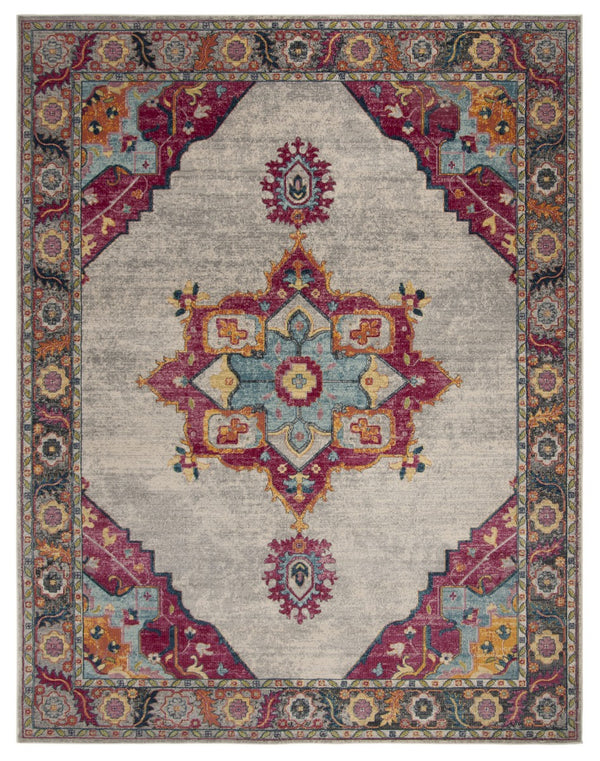 Safavieh Merlot 108 POWER LOOMED Rug Cream / Multi 2' x 6'