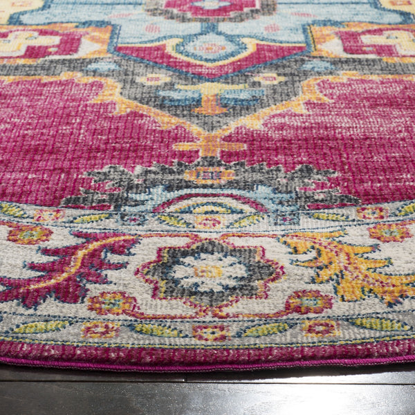 Safavieh Merlot 108 POWER LOOMED  Rug Fuchsia / Multi MER108R-28