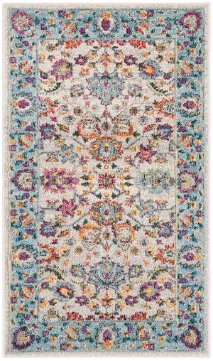 Safavieh Merlot 196 POWER LOOMED  Rug Cream / Multi MER196A-3