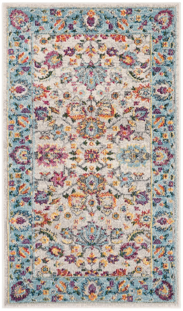 Safavieh Merlot 196 POWER LOOMED  Rug Cream / Multi MER196A-3