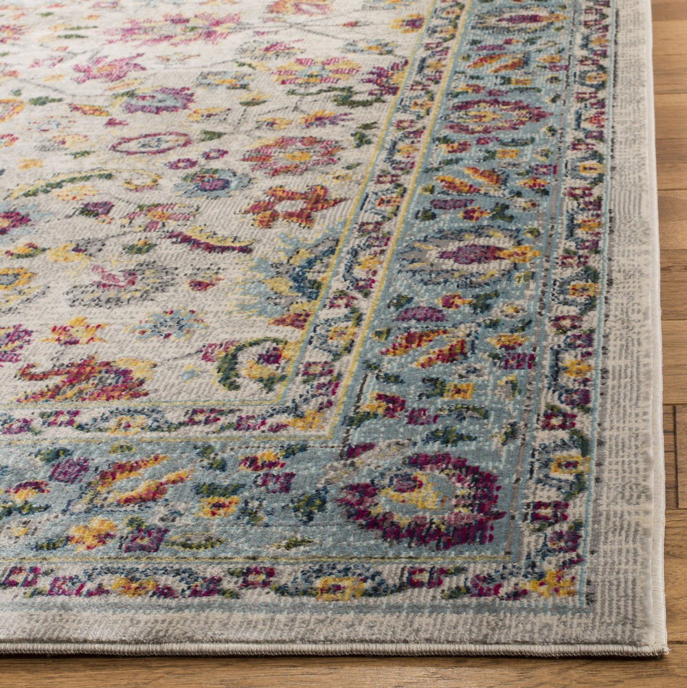 Safavieh Merlot 196 POWER LOOMED  Rug Cream / Multi MER196A-3