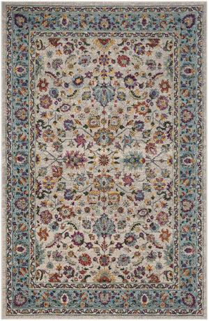 Safavieh Merlot 196 POWER LOOMED  Rug Cream / Multi MER196A-3