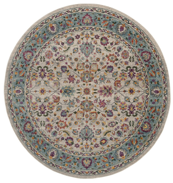 Safavieh Merlot 196 POWER LOOMED  Rug Cream / Multi MER196A-3