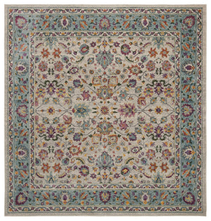 Safavieh Merlot 196 POWER LOOMED  Rug Cream / Multi MER196A-3