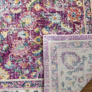 Safavieh Merlot 196 POWER LOOMED  Rug Red / Multi MER196Q-28