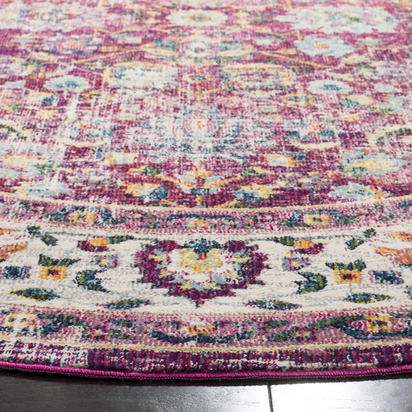 Safavieh Merlot 196 POWER LOOMED  Rug Red / Multi MER196Q-28