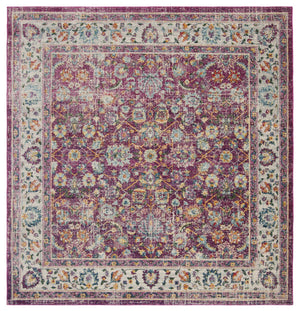 Safavieh Merlot 196 POWER LOOMED  Rug Red / Multi MER196Q-28