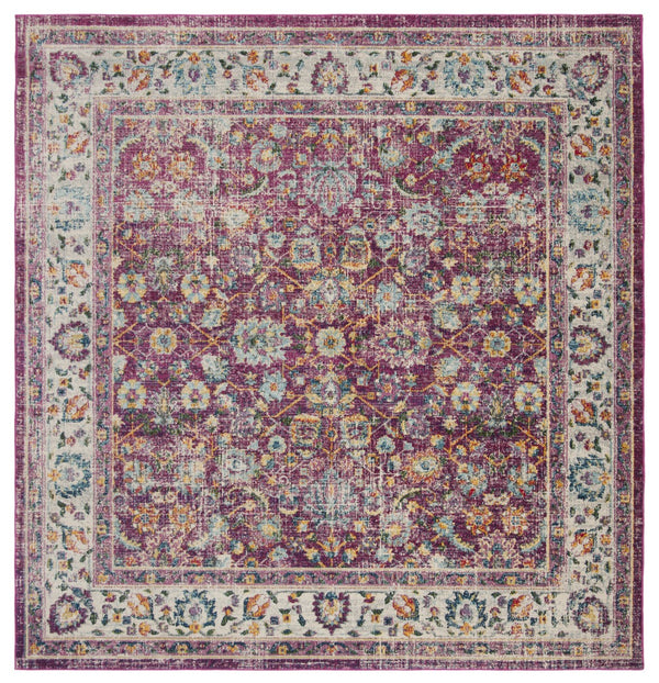 Safavieh Merlot 196 POWER LOOMED  Rug Red / Multi MER196Q-28
