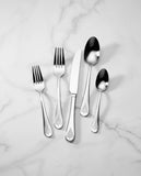 Lenox Noella 65-Piece Flatware Set Metallic, STAINLESS METAL 894646